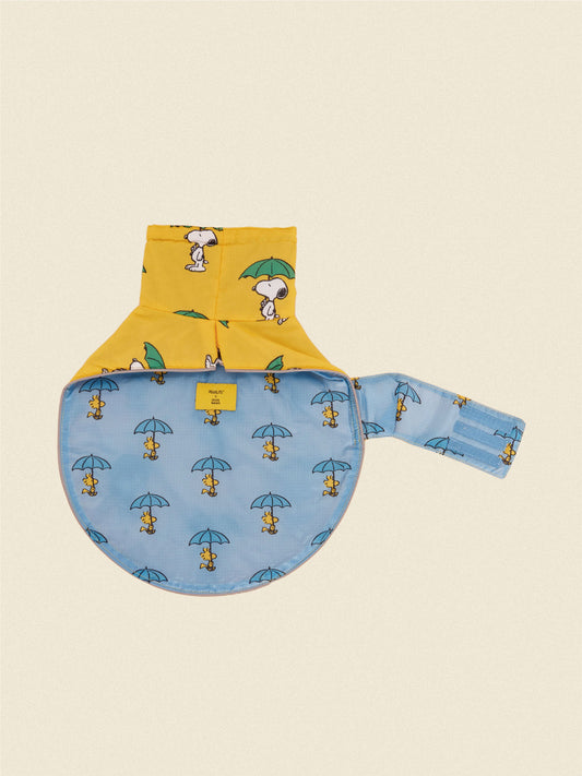 Little Beast Dog Raincoat Peanut Raincoat - Yellow