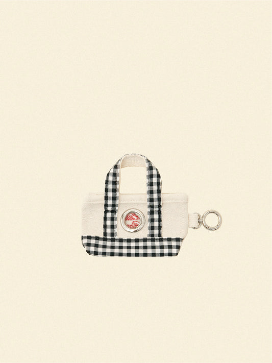 Little Beast Poop Bag Holder OS The Little Beast Poop Bag Tote - Gingham