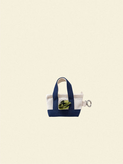 Evermark Factory Poop Bag Holder The Little Beast Poop Bag Tote - Navy