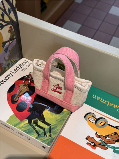 Evermark Factory Poop Bag Holder The Little Beast Poop Bag Tote - Pink