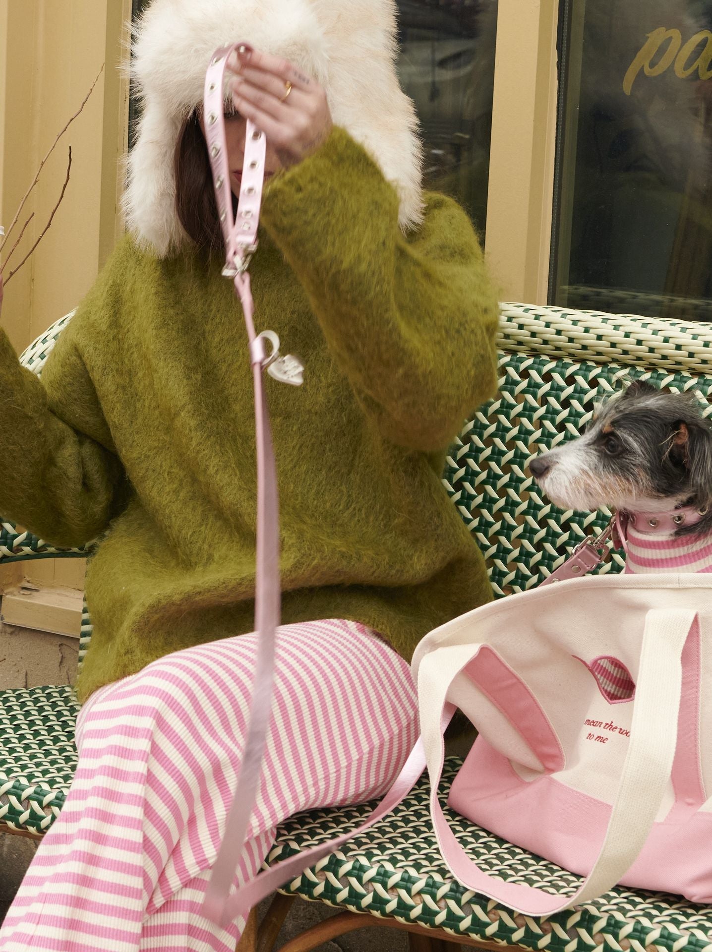 Little Beast Dog Leash Pink / OS Audrey - Flower Power Leash