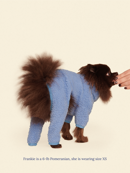 Little Beast Dog Fleece Onesie Cloud Nine Fleece Onesie