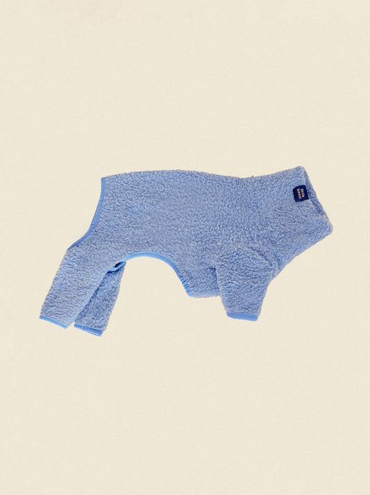 Little Beast Dog Fleece Onesie Blue / XXS Cloud Nine Fleece Onesie