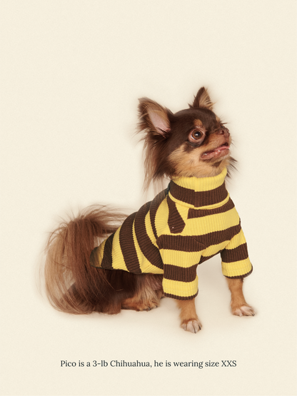 Little Beast Dog Onesie Dijon Shirt