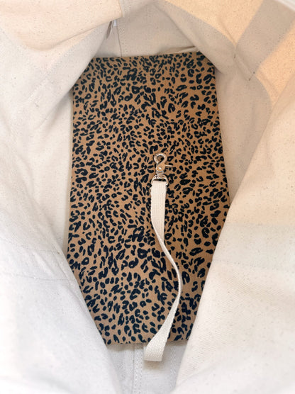 Little Beast Dog Carrier Ended Up in New York Canvas Tote