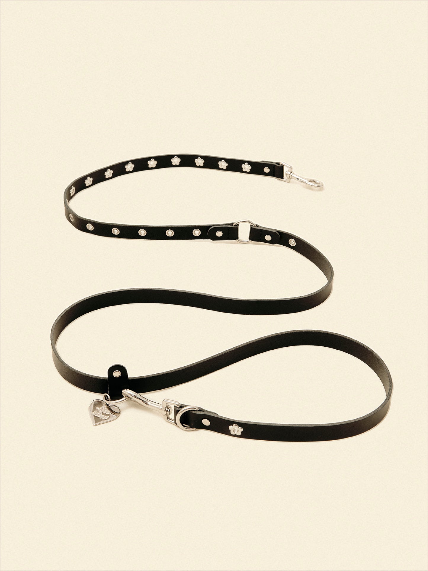 Little Beast Dog Leash ONESIZE Flower Power Leash - Midnight