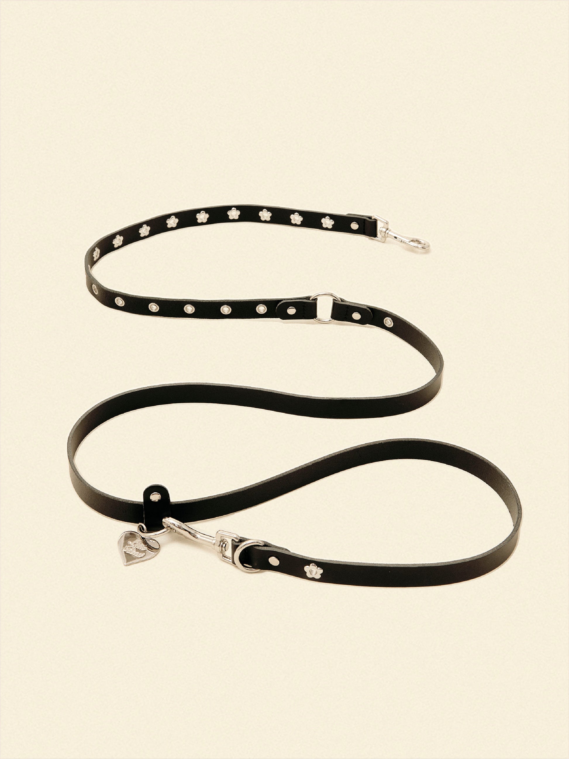 Little Beast Dog Leash ONESIZE Flower Power Leash - Midnight