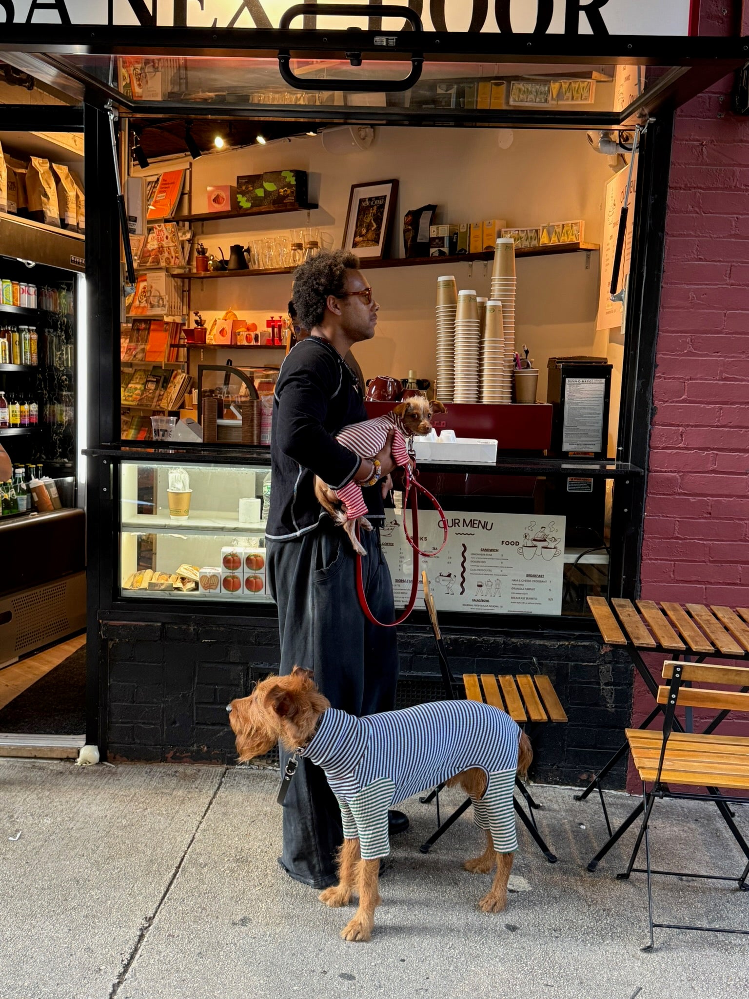 Little Beast Dog Onesie Greek to Me Onesie