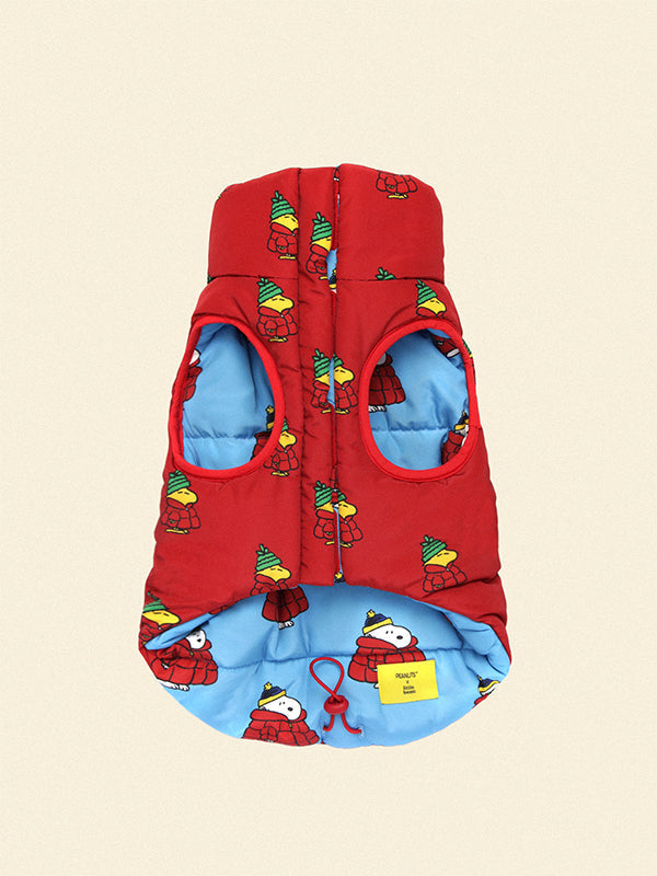 Little Beast Dog Parka Holiday Puffer Jacket - PEANUTS