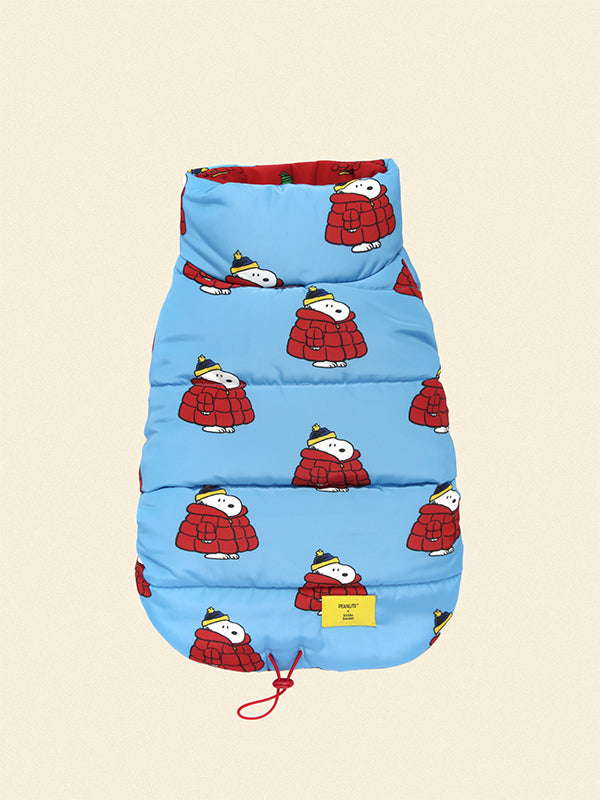 Little Beast Dog Parka Holiday Puffer Jacket - PEANUTS