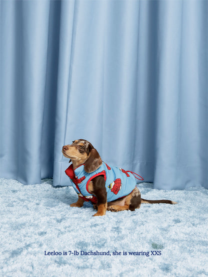 Little Beast Dog Parka Holiday Puffer Jacket - PEANUTS