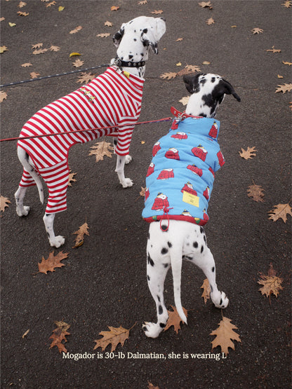 Little Beast Dog Parka Holiday Puffer Jacket - PEANUTS