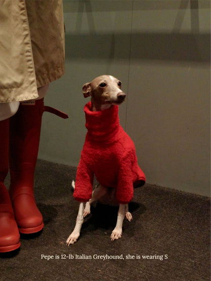 Little Beast Dog Fleece Shirt Hot Sauce Fleece Shirt