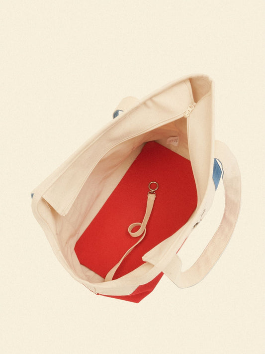 Little Beast Dog Carrier Red Blue / OS Love Drives Me Crazy Canvas Tote - PEANUTS