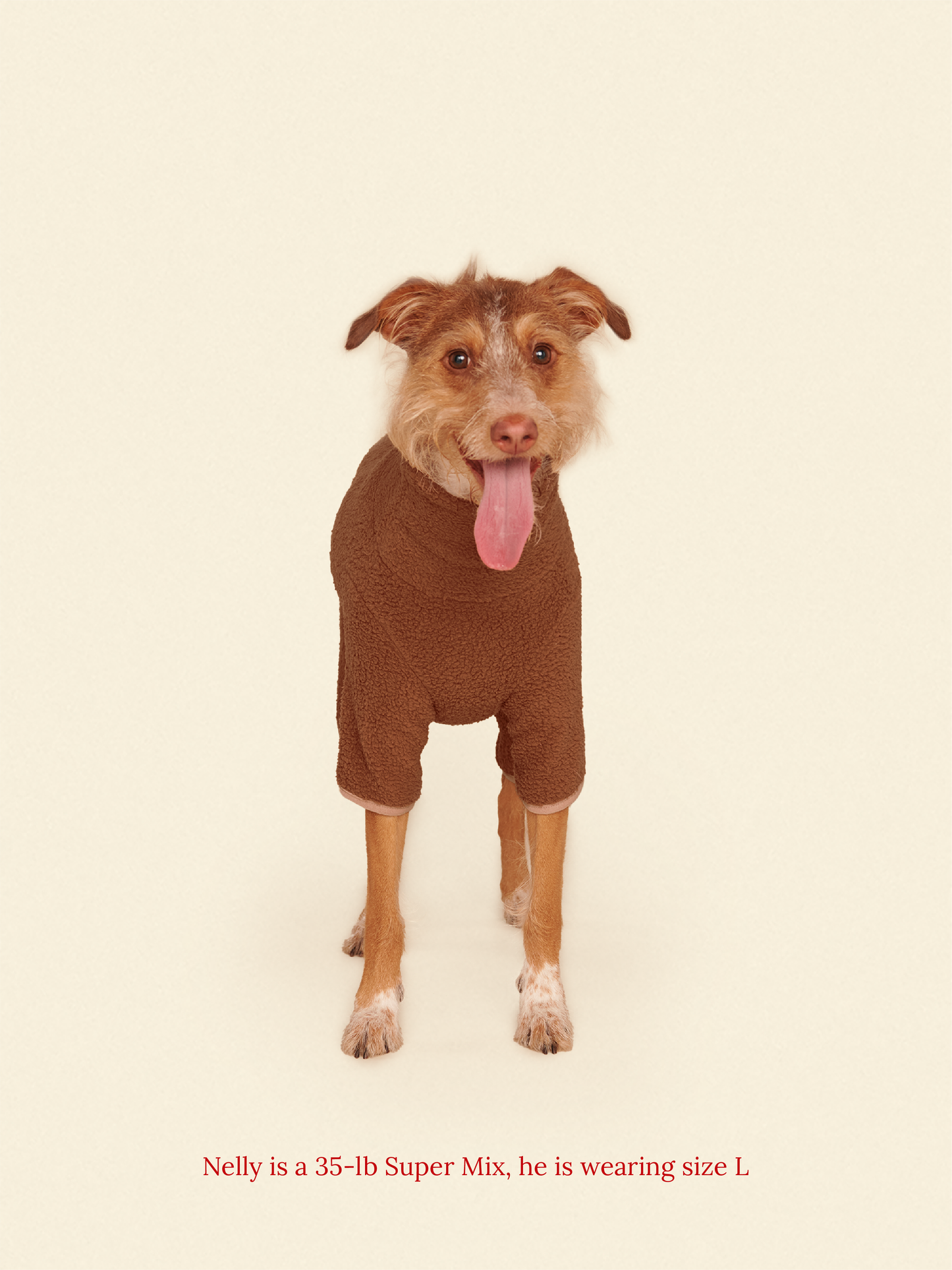 Little Beast Dog Fleece Shirt Magic Brownie Fleece Shirt