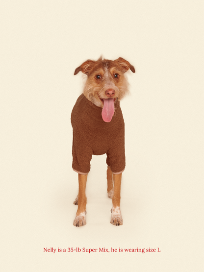 Little Beast Dog Fleece Shirt Magic Brownie Fleece Shirt