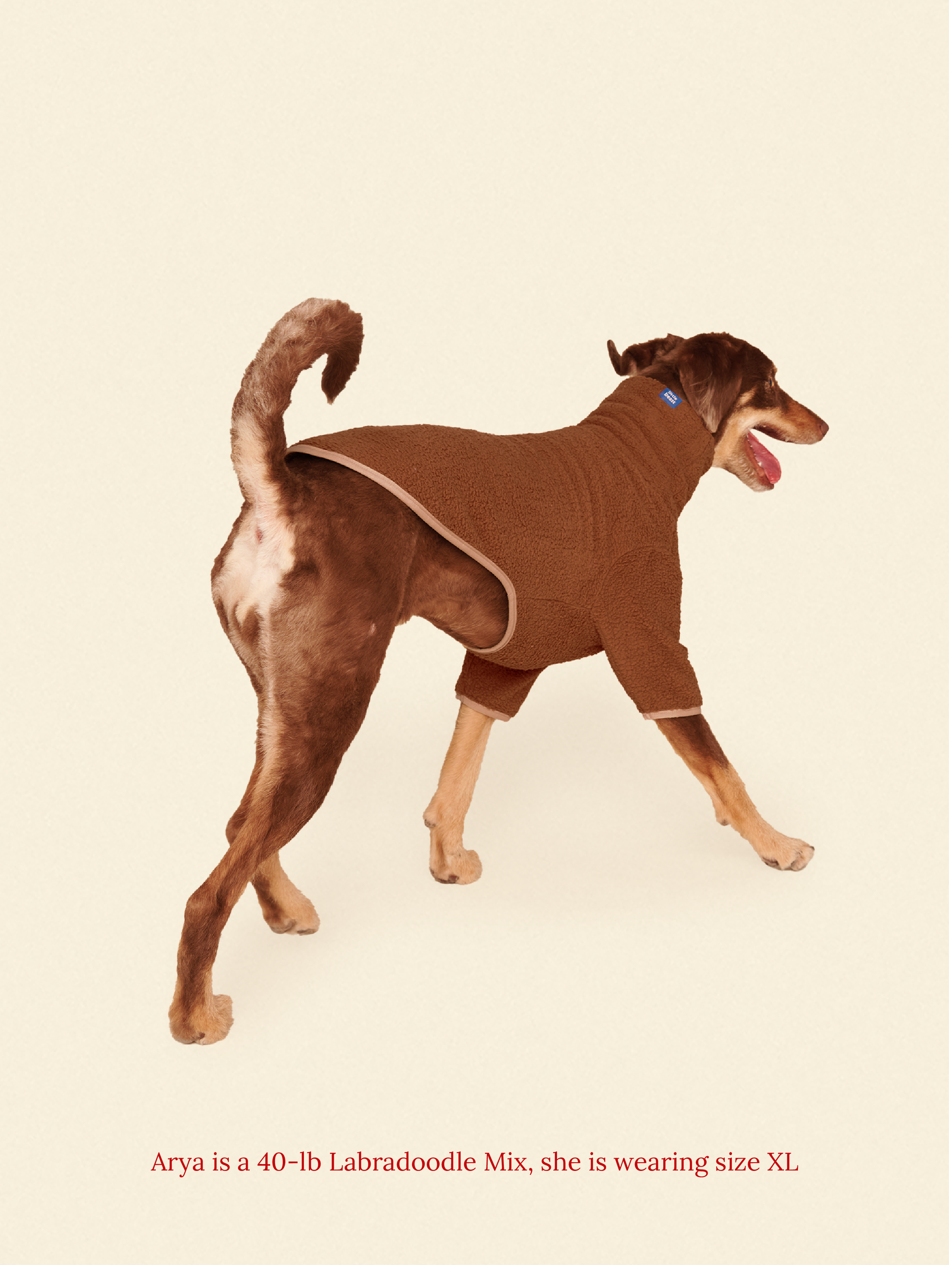 Little Beast Dog Fleece Shirt Magic Brownie Fleece Shirt