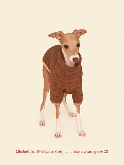 Little Beast Dog Fleece Shirt Magic Brownie Fleece Shirt