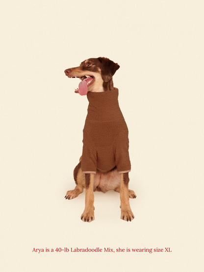 Little Beast Dog Fleece Shirt Magic Brownie Fleece Shirt