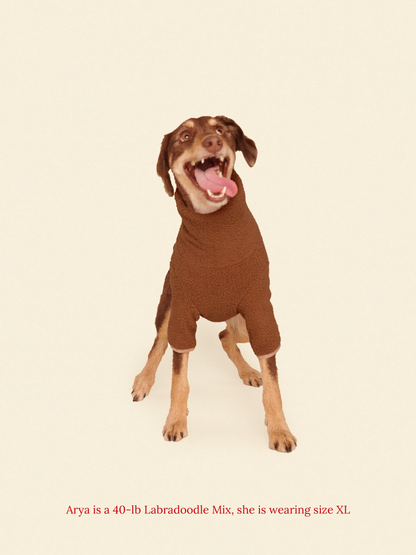 Little Beast Dog Fleece Shirt Magic Brownie Fleece Shirt