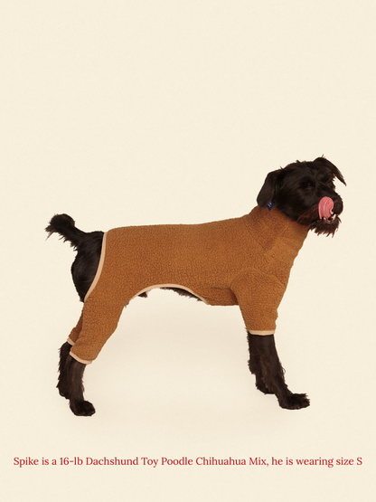 Little Beast Dog Fleece Onesie Magic Brownie Onesie