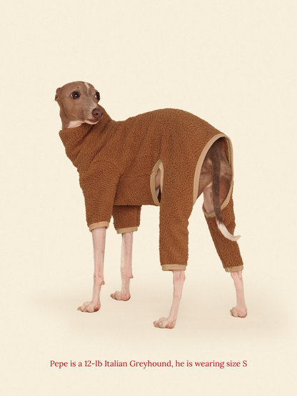 Little Beast Dog Fleece Onesie Magic Brownie Onesie