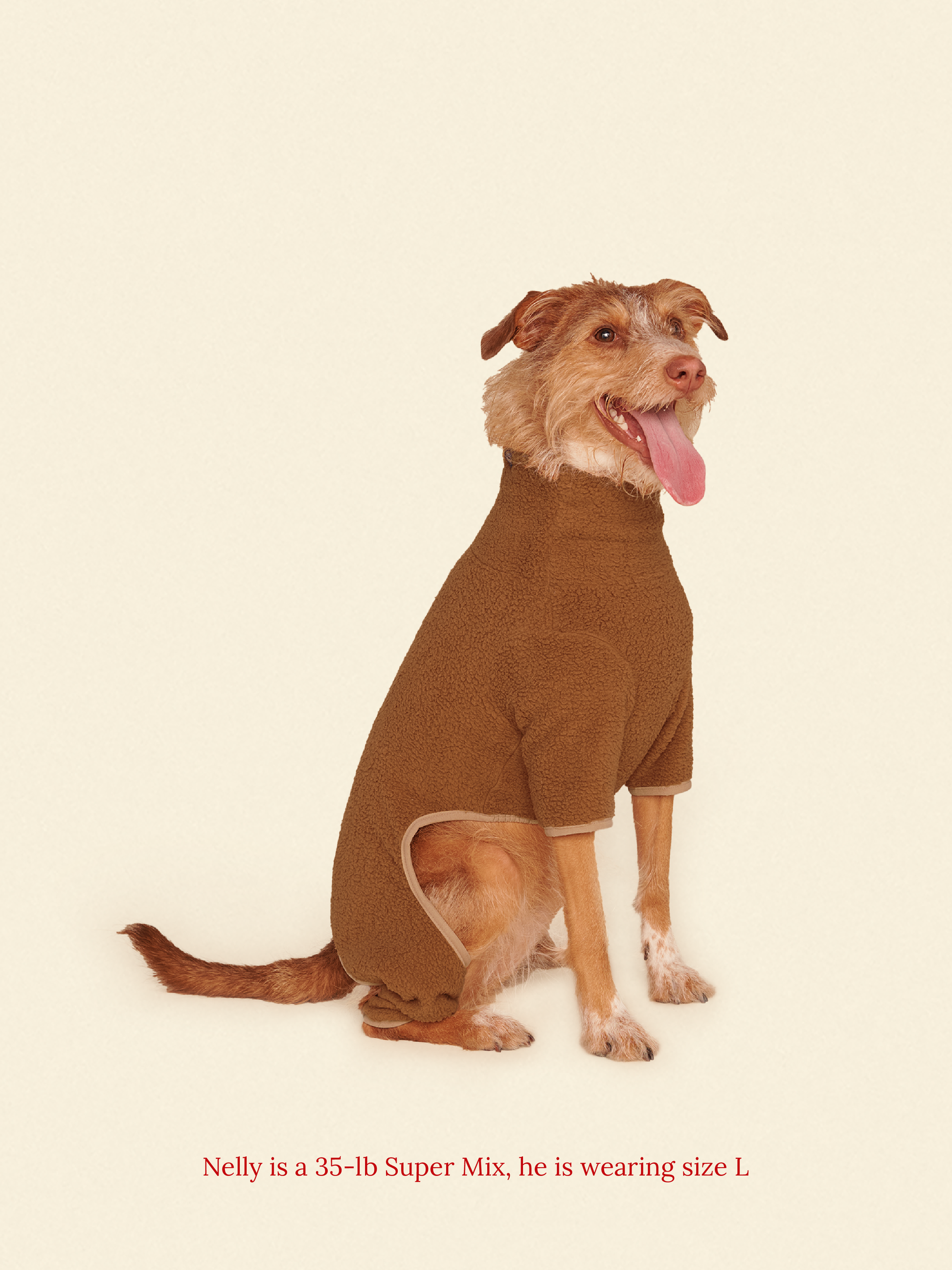 Little Beast Dog Fleece Onesie Magic Brownie Onesie
