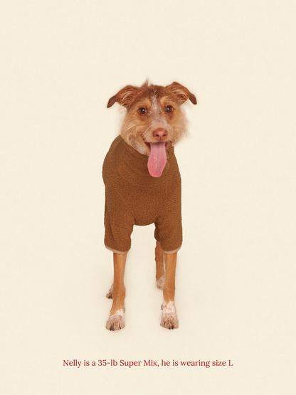 Little Beast Dog Fleece Onesie Magic Brownie Onesie