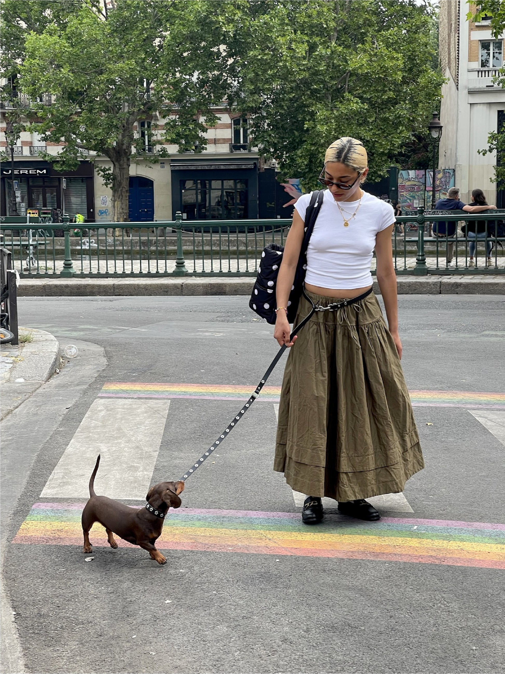 Little Beast Dog Leash ONE SIZE Midnight - Flower Power Leash