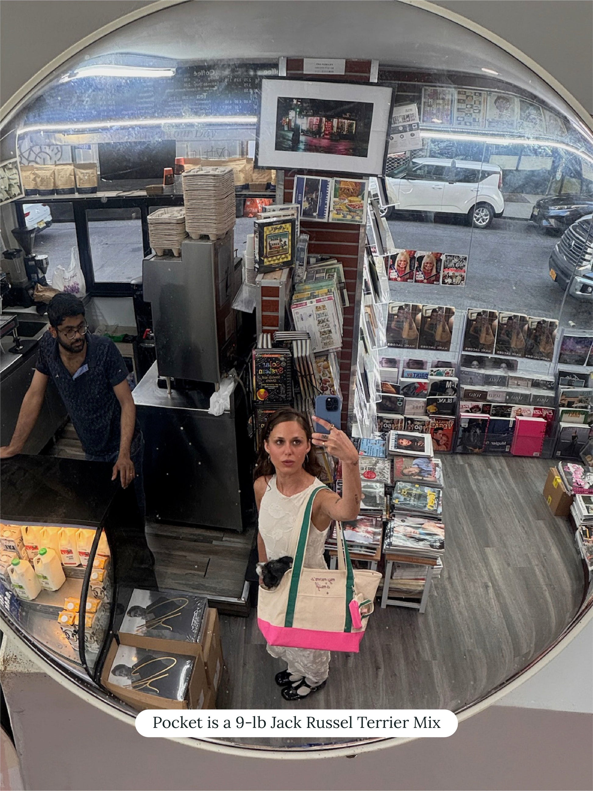 Little Beast Dog Carrier One Size MILF Canvas Tote - Ian Charms x Little Beast