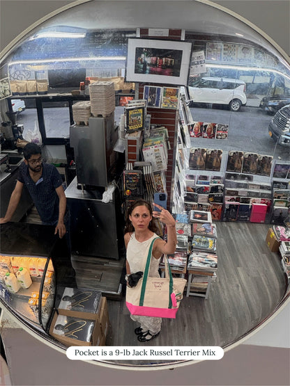 Little Beast Dog Carrier One Size MILF Canvas Tote - Ian Charms x Little Beast