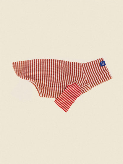 Little Beast Dog Onesie Mixed Red & Brownn Shirt - FW25