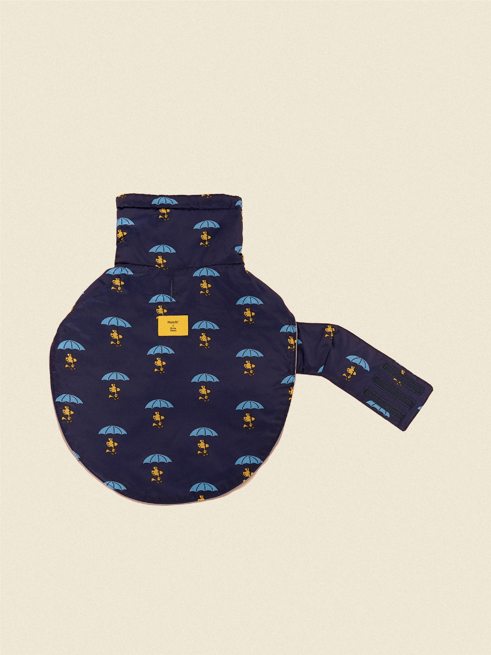 Little Beast Dog Raincoat Peanut Raincoat - Navy