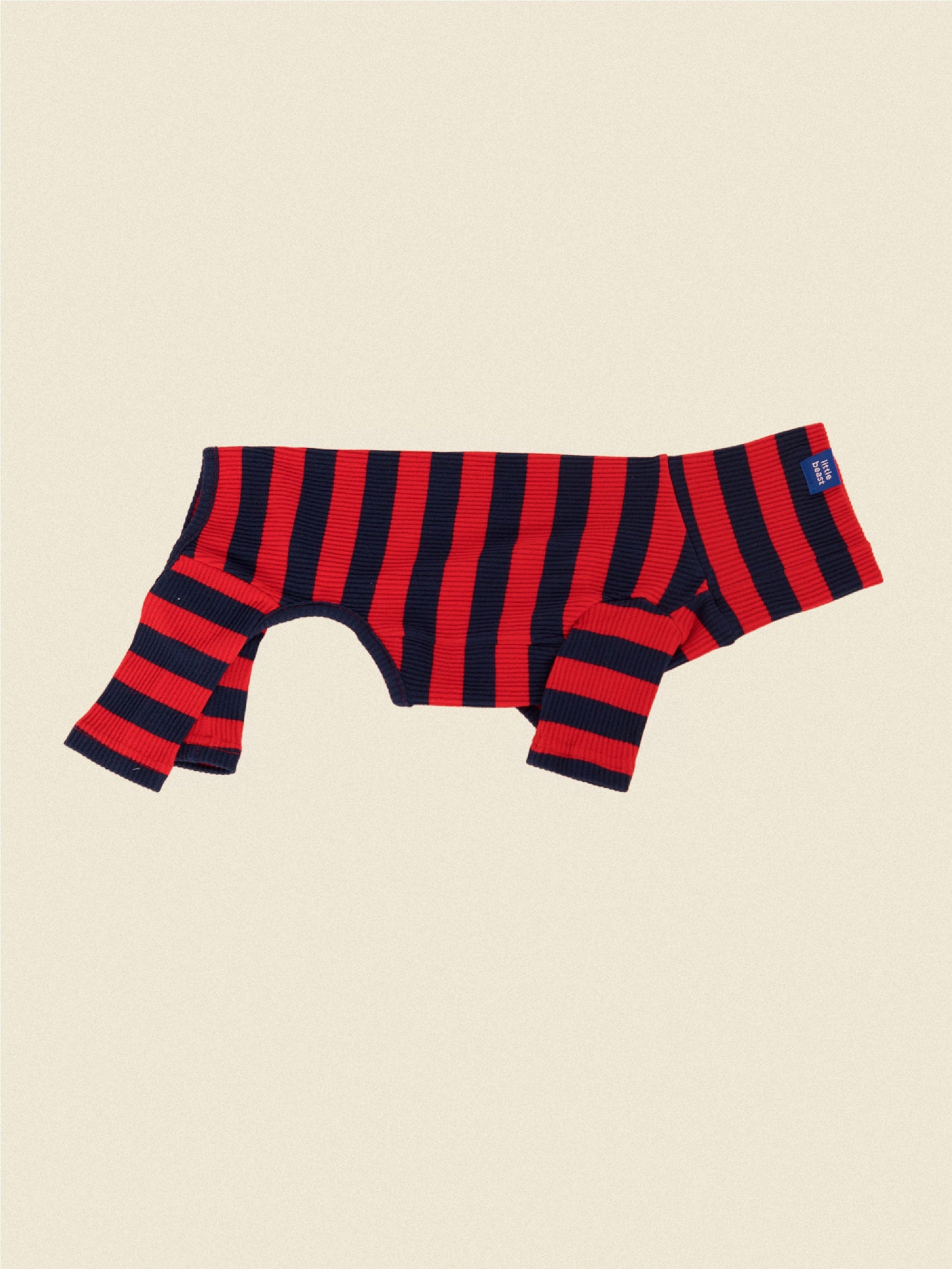 Little Beast Dog Onesie Red & Black Onesie - FW25
