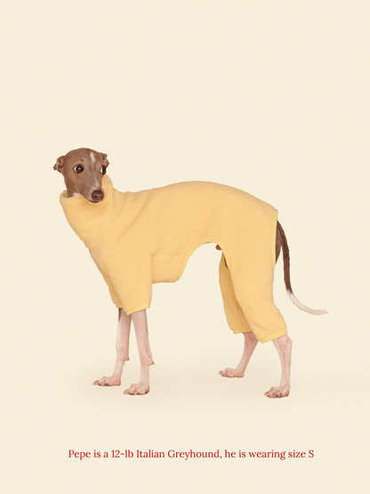 Little Beast Dog Fleece Onesie Rubber Ducky Fleece Onesie