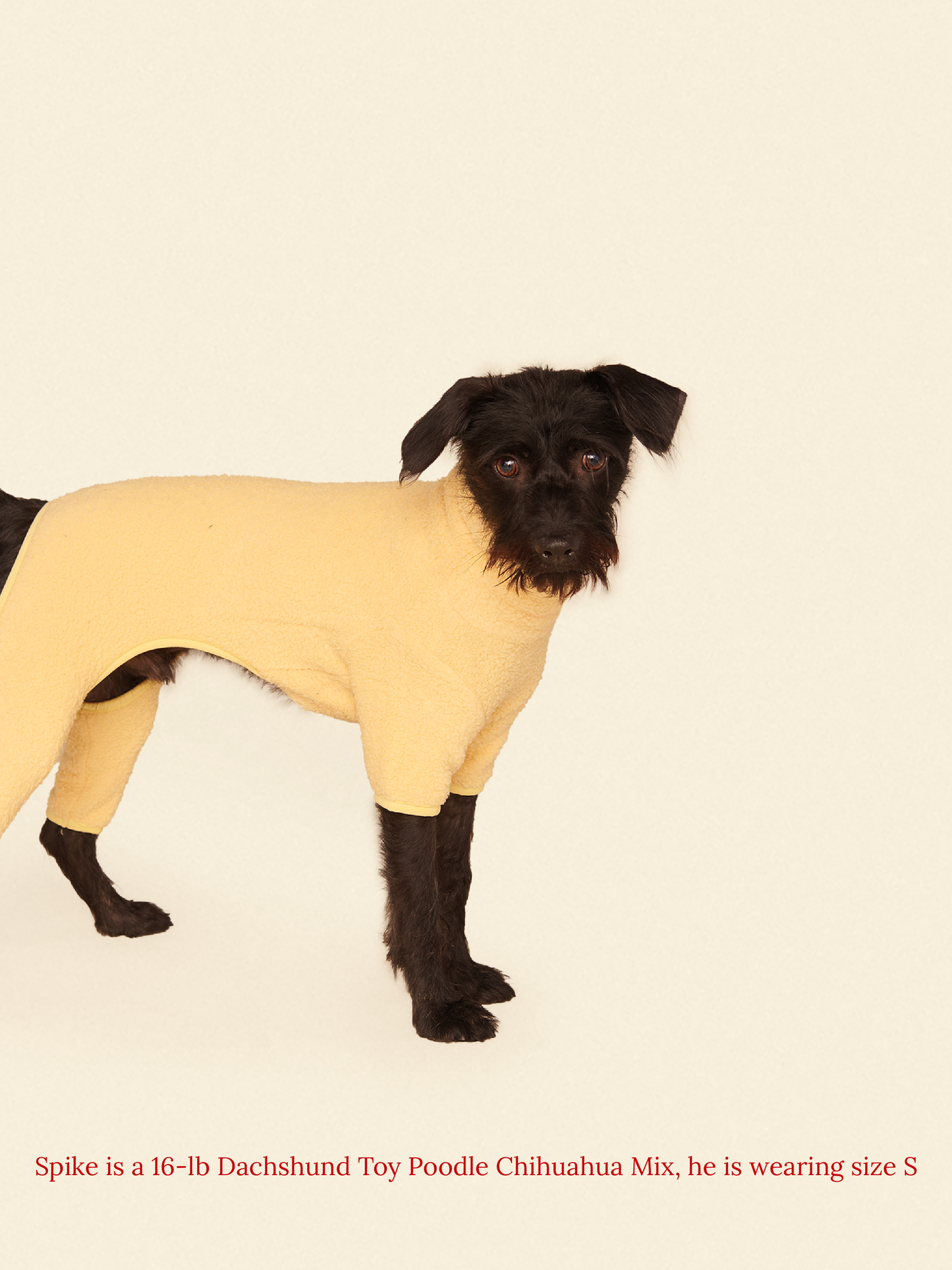 Little Beast Dog Fleece Onesie Rubber Ducky Fleece Onesie