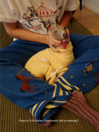 Little Beast Dog Fleece Onesie Rubber Ducky Fleece Onesie