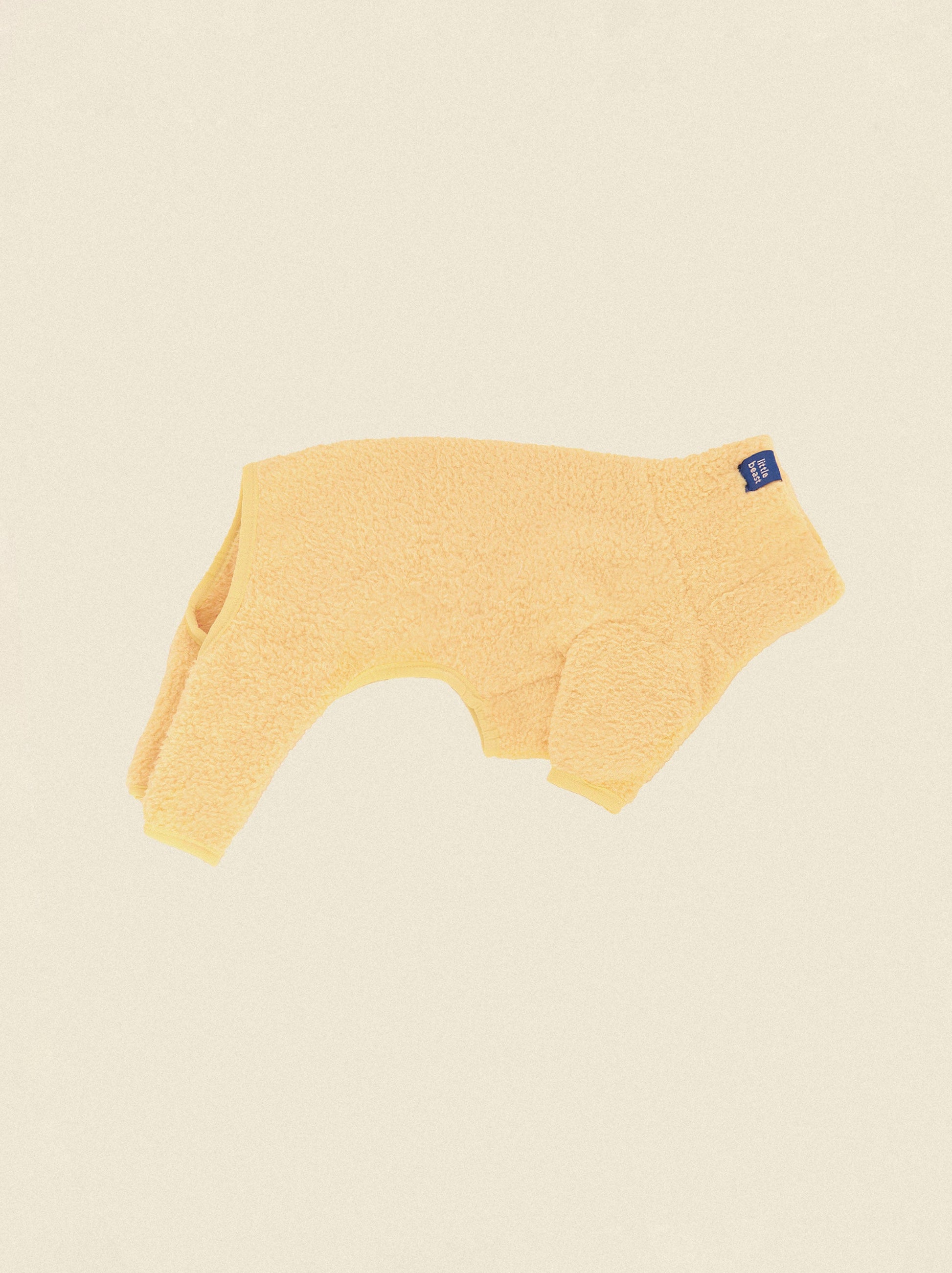 Little Beast Dog Fleece Onesie Yellow / XXS Rubber Ducky Fleece Onesie