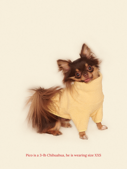 Little Beast Dog Fleece Shirt Rubber Ducky Fleece Shirt