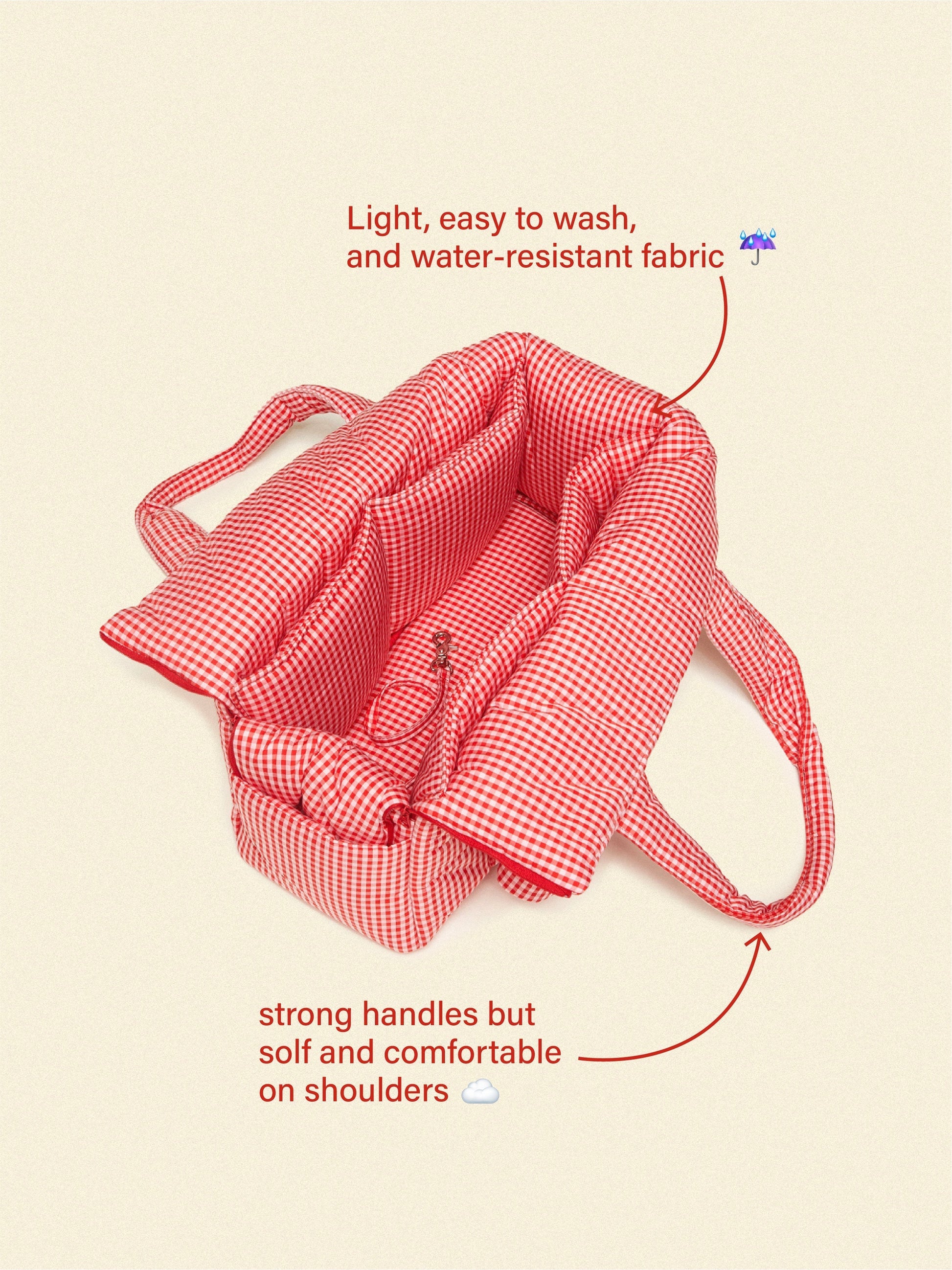 Little Beast Dog Carrier One Size The Little Beast Carrier - Strawberry