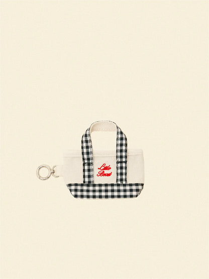 Little Beast Poop Bag Holder OS The Little Beast Poop Bag Tote - Gingham