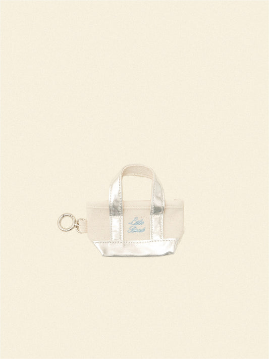 Little Beast Poop Bag Holder OS The Little Beast Poop Bag Tote - Silver