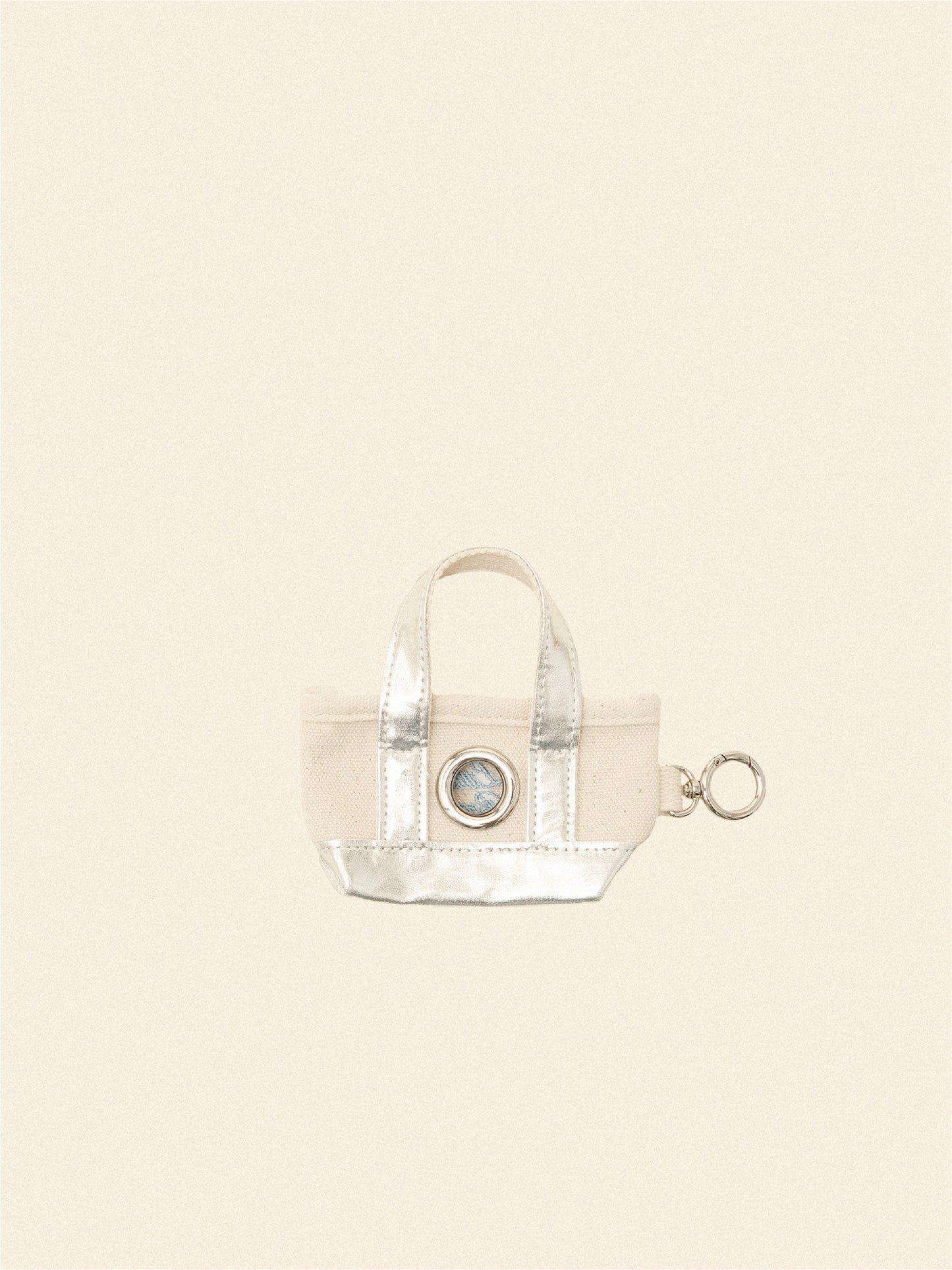 Little Beast Poop Bag Holder OS The Little Beast Poop Bag Tote - Silver