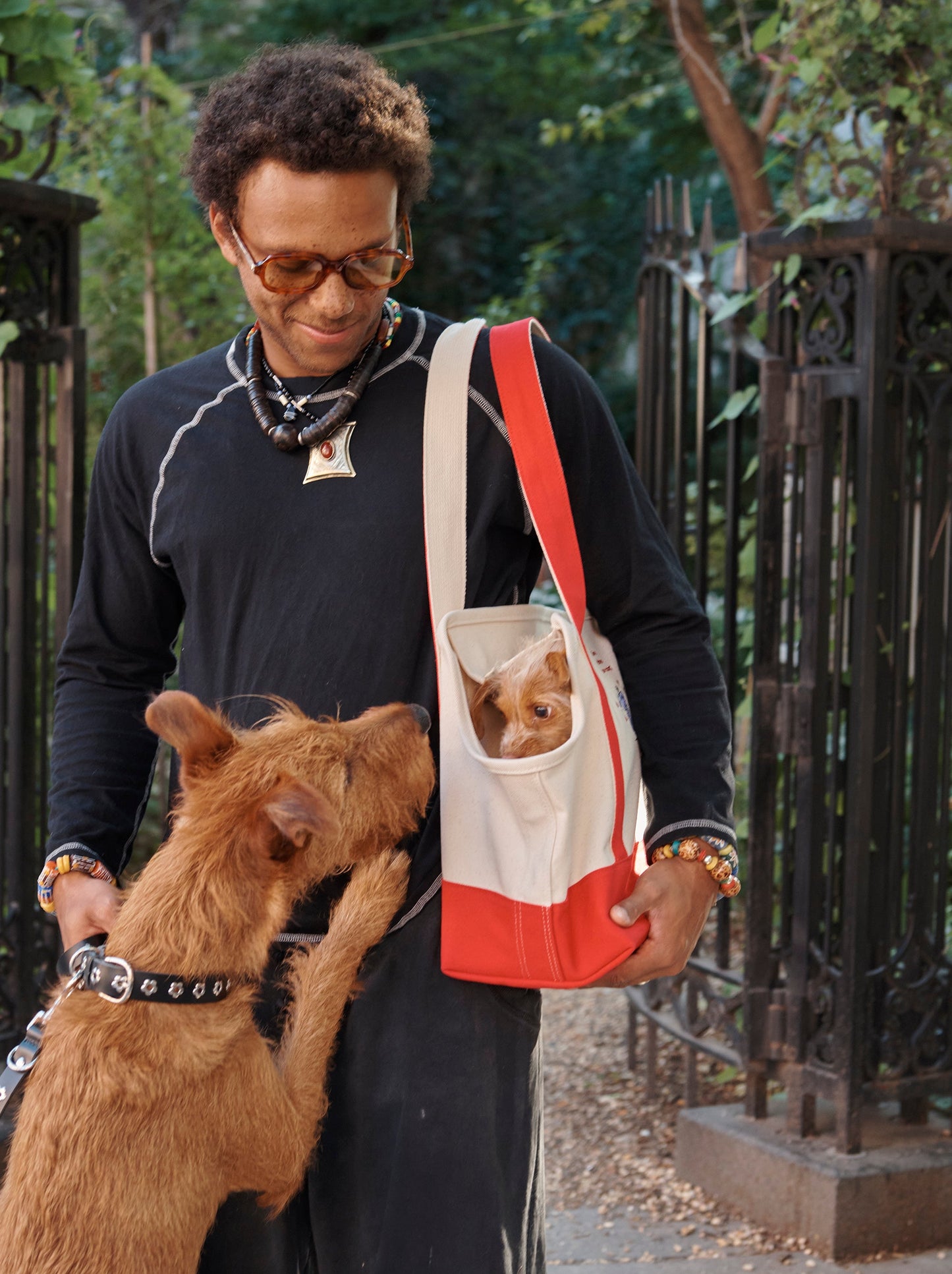 Little Beast Dog Carrier Red / OS To Love Me Tote Bag - PEANUTS