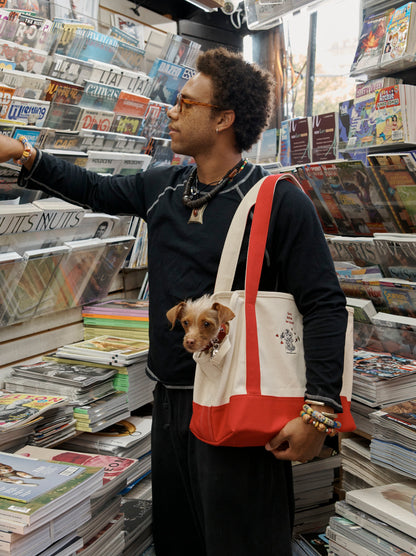 Little Beast Dog Carrier Red / OS To Love Me Tote Bag - PEANUTS