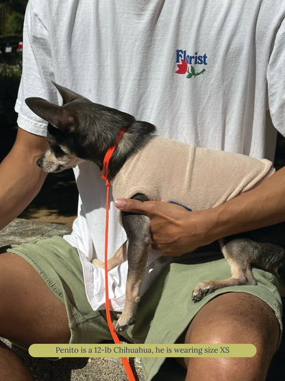 littlebeastus Dog Tank Top Hot Girl Summer Tank Top - Beige