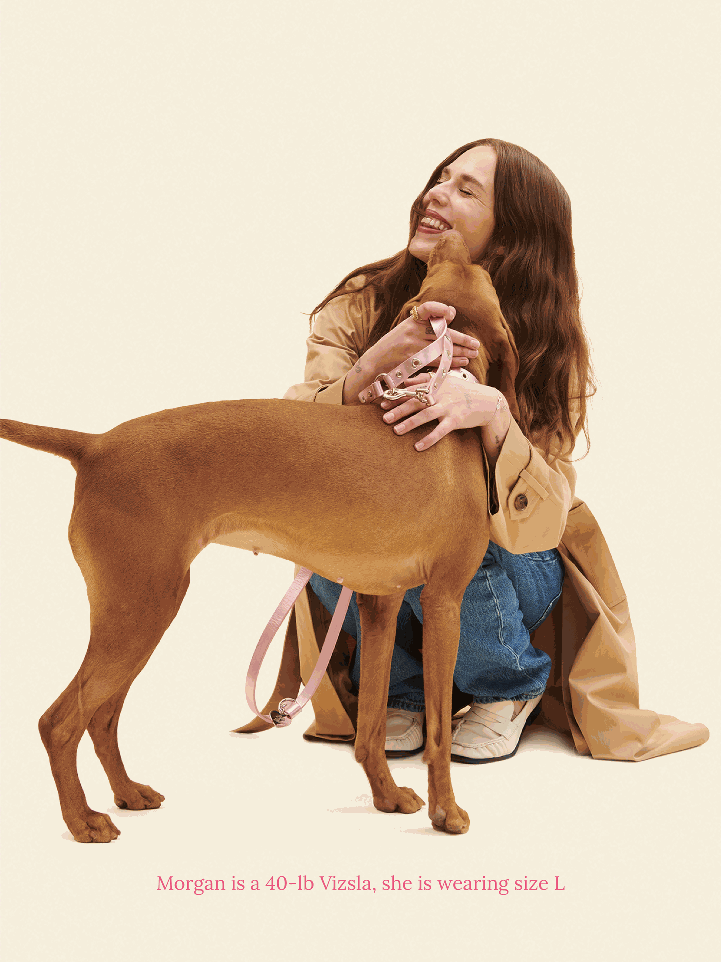 SJ Factory Dog Collar You Mean The World To Me Collar - Pink