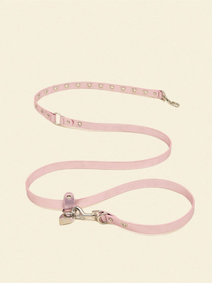 SJ Factory Dog Leash ONESIZE You Mean The World To Me Leash - Pink