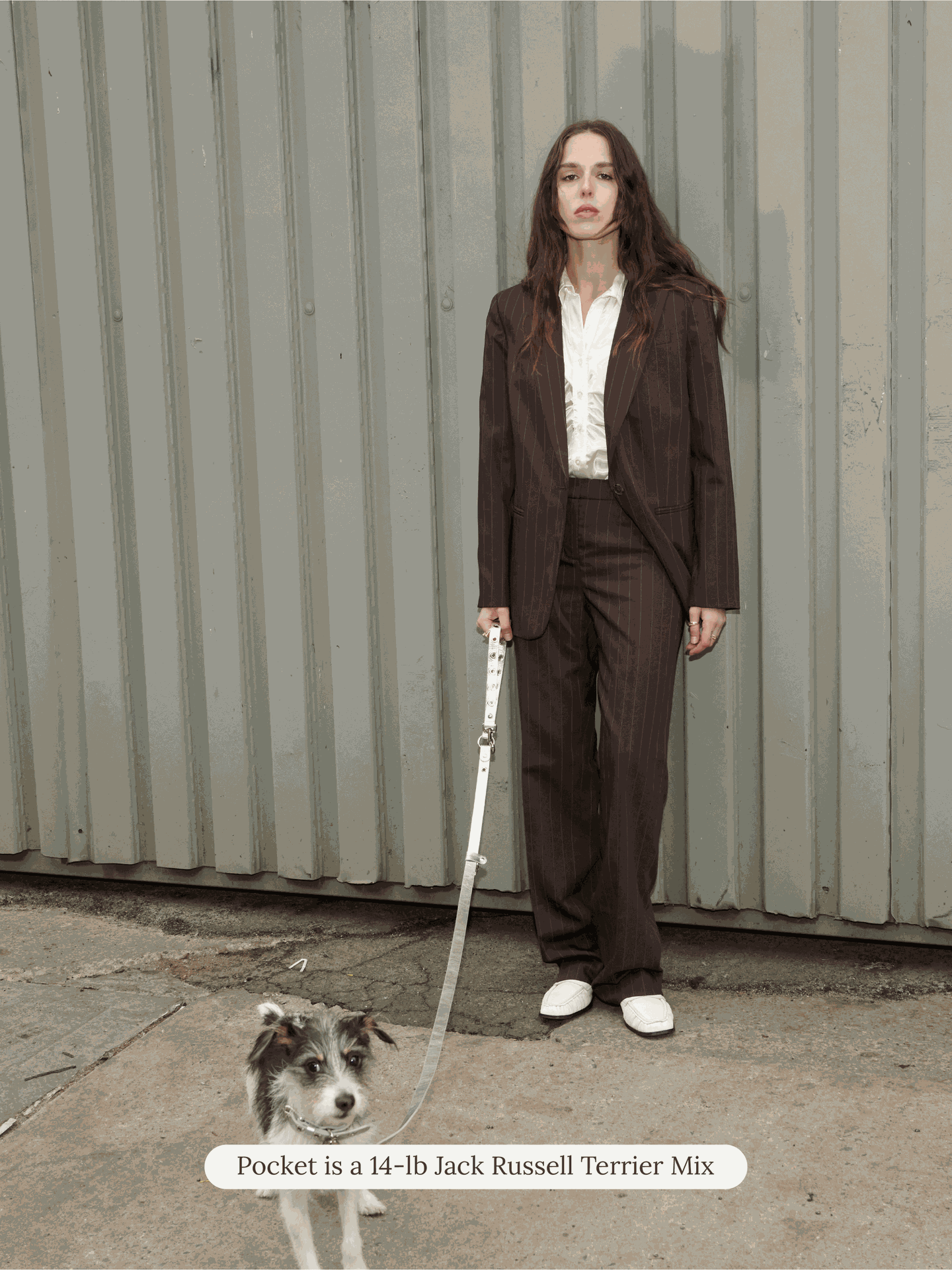 SJ Factory Dog Leash ONESIZE You Mean The World To Me Leash - Silver