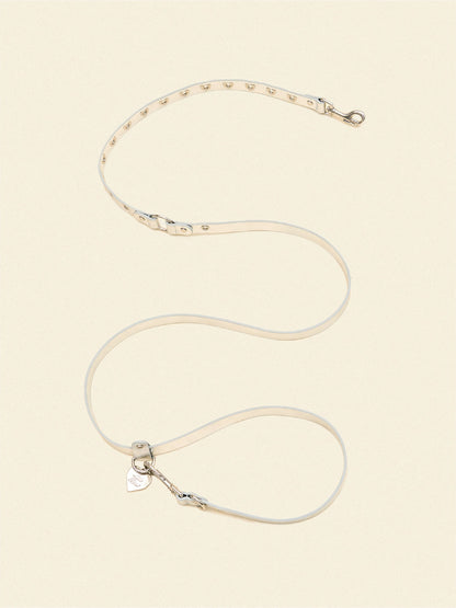 SJ Factory Dog Leash ONESIZE You Mean The World To Me Leash - Silver